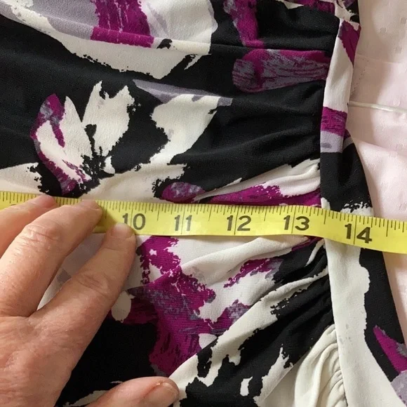 Lauren Ralph Lauren floral stretchy dress SZ 6 NWT - Picture 11 of 14